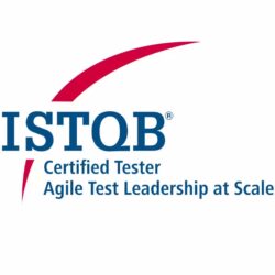 ISTQB Certified Tester Agile Test Leadership at Scale (CT-ATLaS) certification logo.