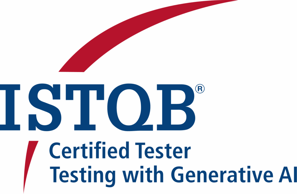 Official logo for the ISTQB Certified Tester Testing with Generative AI certification.